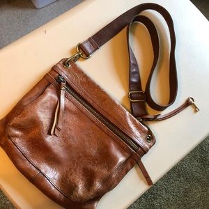 Fossil Leather Shoulder Bag
